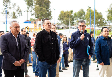 Supervisa Gobernador planta de tratamiento de aguas residuales en Amealco